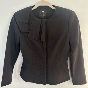 Ted Baker Black Women's Blazer with Bow Accent